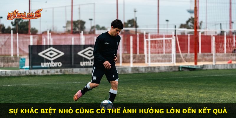 Sự khác biệt nhỏ cũng có thể ảnh hưởng lớn đến kết quả